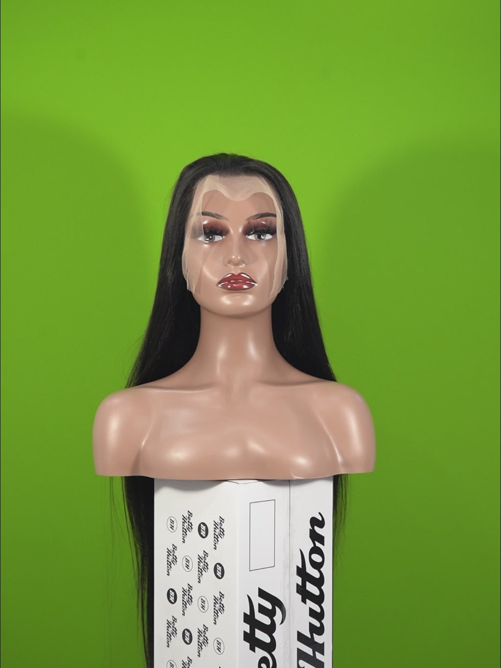 Benetress 13x4 Straight HD Lace Front Wig Natural Black Remy Hair
