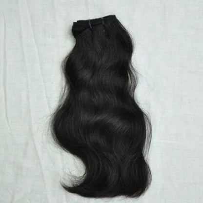 Benetress Natural Black Double Drawn Indian Hair Bundles